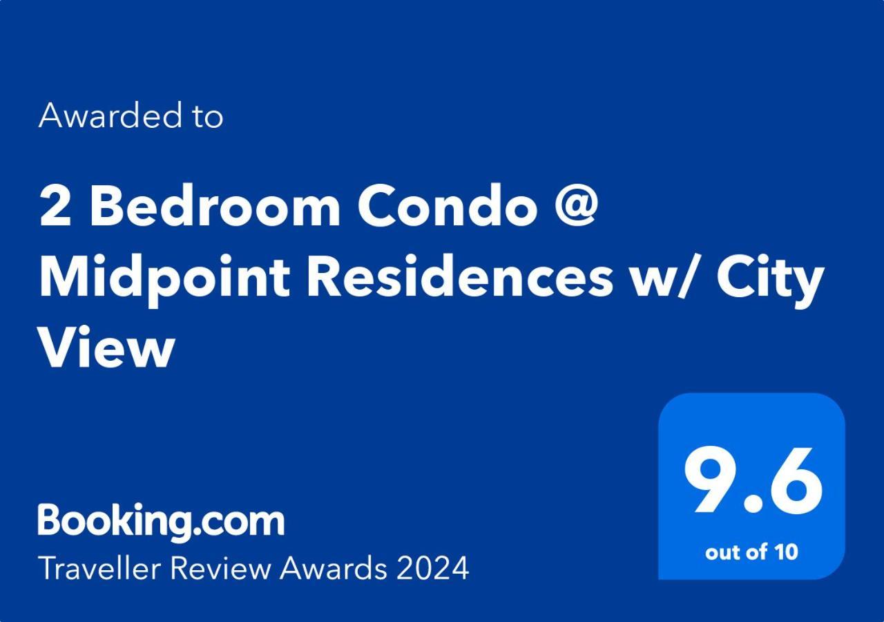 2 Bedroom Condo @ Midpoint Residences W/ City View Mandawe Exterior photo